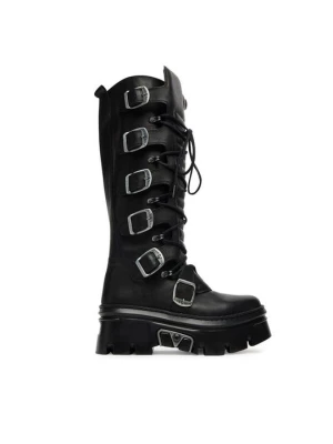 Obrázek produktu NEW ROCK Kozačky M-WALL272-S1 Černá