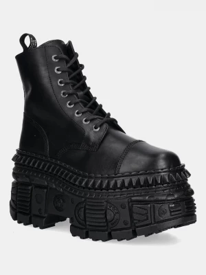 Obrázek produktu New Rock Kožené workery černá