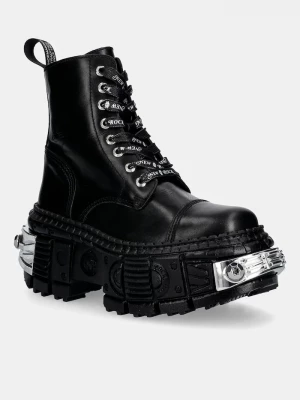 Obrázek produktu New Rock Kožené workery New Rock CRUST NEGRO, TANK CASCO NEGRO POWER * černá