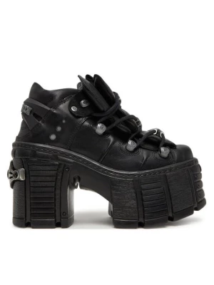 Obrázek produktu NEW ROCK Polokozačky M-TM106-C2 Černá