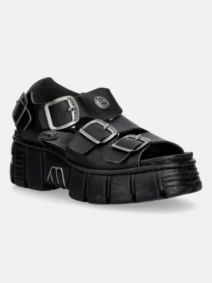 Obrázek produktu New Rock Sandály New Rock VEGAN NEGRO GRUESO, TOWER CASCO NEGRO LAT černá