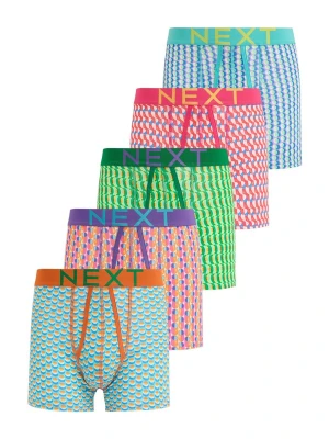 Obrázek produktu Next Boxerky modrá / tyrkysová / oranžová / pink