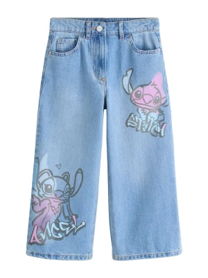 Obrázek produktu Next Džíny 'Disney Lilo & Stitch' modrá džínovina / čedičová šedá / starorůžová