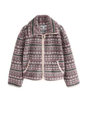 Obrázek produktu Next Fleecová mikina antracitová / magenta / offwhite