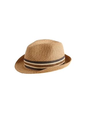 Obrázek produktu Next Klobouk 'Fedora' písková / námořnická modř / hnědá