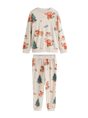 Obrázek produktu Next Pyžamo brokátová / smaragdová / červená / offwhite