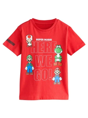 Obrázek produktu Next Tričko 'Mario Gaming' královská modrá / zelená / brusinková / bílá