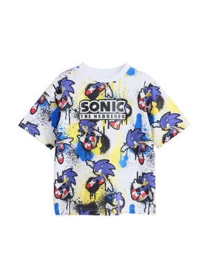 Obrázek produktu Next Tričko 'Sonic' režná / safírová / žlutá / černá
