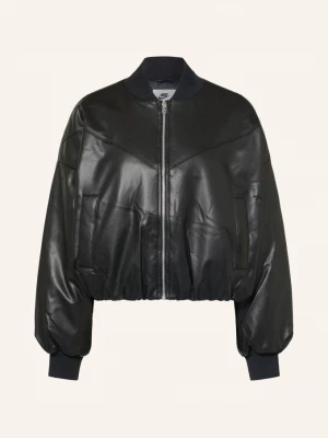 Obrázek produktu Nike Bunda Pleather Bomber V Koženém Vzhledu černá