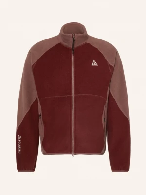 Obrázek produktu Nike Fleecová Mikina Acg „Wolf Tree“ tmavě červená / starorůžová / bílá