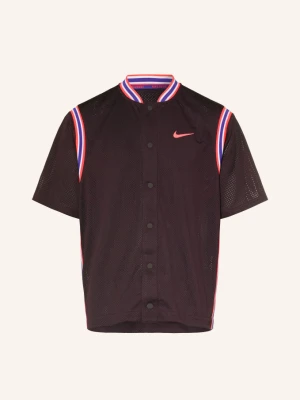 Obrázek produktu Nike Funkční Košile Court Slam Loose Fit tmavě fialová / neonově červená / modrá