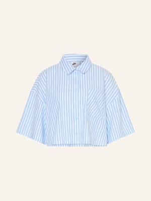 Obrázek produktu Nike Košilová Halenka Sportswear Chill Poplin tmavě modrá / bílá