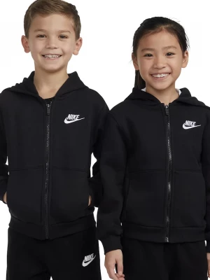 Obrázek produktu Nike rozepínací mikina s kapucí dětská s bavlnou černá