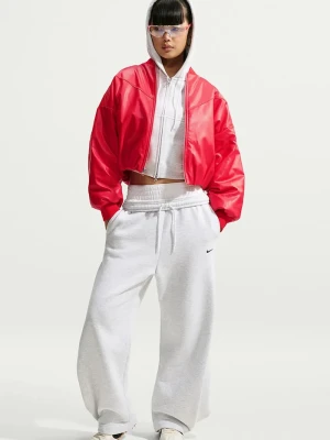 Obrázek produktu Nike Sportswear bomber dámský z imitace kůže Therma-FIT červená