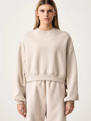 Obrázek produktu Nike Sportswear mikina dámská s bavlnou Studio Fleece béžová
