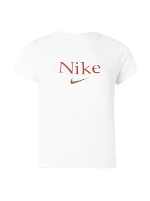 Obrázek produktu Nike Sportswear Tričko hnědá / cappuccino / červená třešeň / bílá