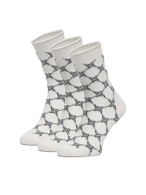 Obrázek produktu Nine West Dlouhé ponožky CEO_BR_NW_Silver_01_Z_AW25 (3 PACK) Černá