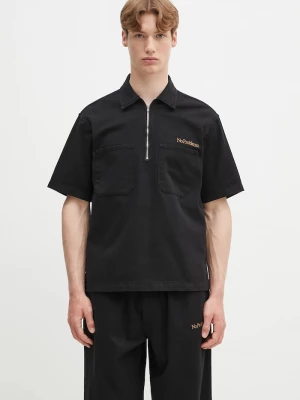 Obrázek produktu No Problemo Bavlněné polo tričko No Problemo Mini Problemo SS Work Shirt - Twill černá