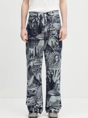 Obrázek produktu No Problemo Džíny No Problemo Apocalypse Jacquard Bagi Jean modrá