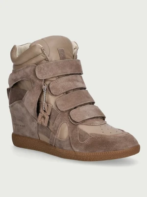 Obrázek produktu Nokwol Eden Marmo Leather sneakers boty dámské semišové béžová