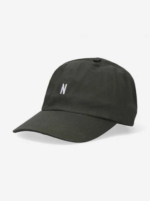 Obrázek produktu Norse Projects Bavlněná baseballová čepice Norse Projects Twill Sports Cap zelená