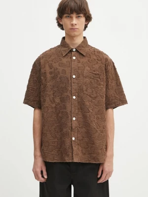 Obrázek produktu Norse Projects Košile Norse Projects Mo Oversized Fil Coupe SS Shirt hnědá
