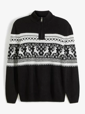 Obrázek produktu Norský svetr s límečkem na zip BonPrix
