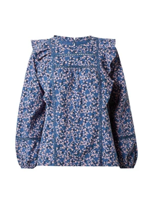 Obrázek produktu Oasis Halenka modrá / starorůžová / černá / bílá