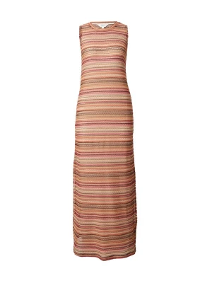 Obrázek produktu OBJECT Úpletové šaty béžová / hnědá / oranžová / pink