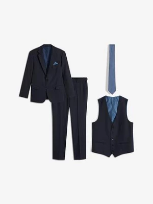 Obrázek produktu Oblek s vestou a kravatou, střih Slim Fit (4dílná souprava) BonPrix