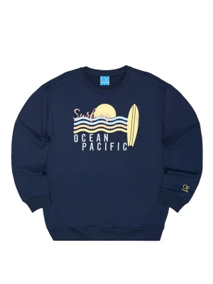 Obrázek produktu Ocean Pacific Mikina 'Kalbarri' námořnická modř / nebeská modř / žlutá / meruňková