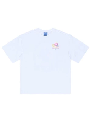 Obrázek produktu Ocean Pacific Tričko 'La Jolla' aqua modrá / pink / růže / bílá