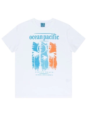 Obrázek produktu Ocean Pacific Tričko 'SIARGAO' modrá / oranžová / bílá