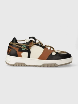Obrázek produktu Off Play Kožené sneakers boty Off Play SORRENTO hnědá