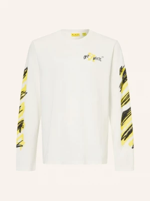 Obrázek produktu Off-White Tričko S Dlouhým Rukávem bílá / žlutá / černá Off White
