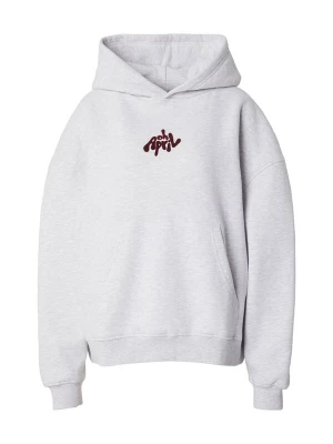 Obrázek produktu OH APRIL Mikina 'Boyfriend' šedý melír / burgundská červeň