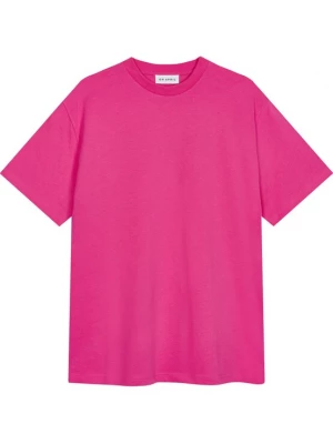 Obrázek produktu OH APRIL Oversized tričko 'Still on Fire ' pink / černá