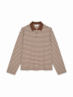 Obrázek produktu OH APRIL Tričko 'Jolina' hnědá / offwhite