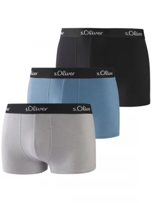 Obrázek produktu .Oliver Boxerky světlemodrá / šedá / černá s.Oliver