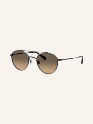 Obrázek produktu Oliver Peoples Sluneční Brýle ov1223st Brunner matná černá / hnědá gradiace zelená