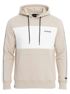 Obrázek produktu Ombre Mikina 'OM-SSNZ-0225' béžová / černá / bílá