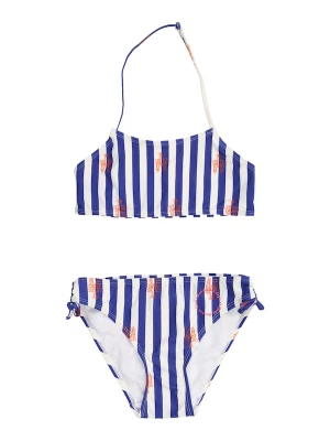Obrázek produktu ONLY GIRLS Bikiny 'KOGHOLIDAY' béžová / tmavě modrá / oranžová