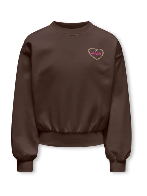 Obrázek produktu ONLY GIRLS Mikina 'KOGFLORINE' hnědá / olivová / pink / offwhite
