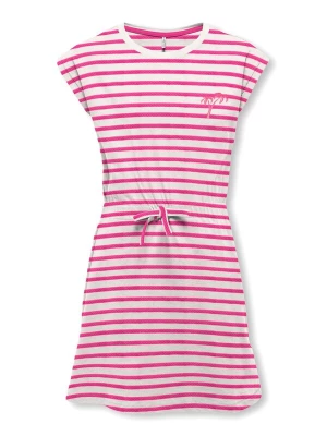 Obrázek produktu ONLY GIRLS Šaty 'Trine' pink / bílá