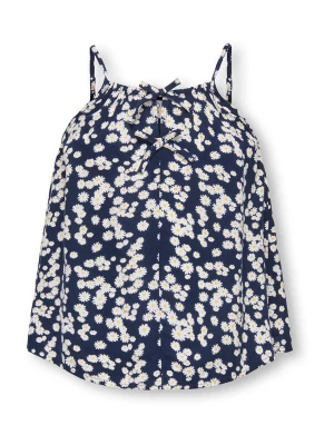 Obrázek produktu ONLY GIRLS Top 'KOGZalina' noční modrá / kari / bílá