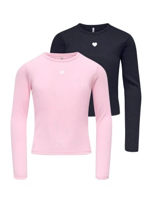 Obrázek produktu ONLY GIRLS Tričko 'KOGELVA JUNE' růžová / černá