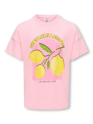 Obrázek produktu ONLY GIRLS Tričko 'KOGLimone' žlutá / zelená / růžová / světle růžová
