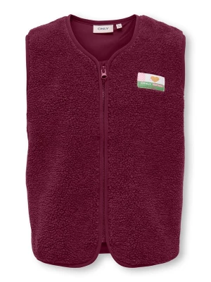 Obrázek produktu ONLY GIRLS Vesta 'KOGBABY' vínově červená