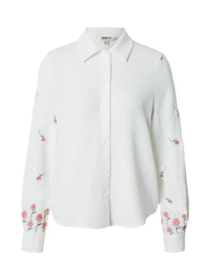 Obrázek produktu ONLY Halenka 'ONLKRISS' tmavě zelená / lososová / offwhite