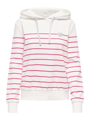 Obrázek produktu ONLY Mikina 'ONLADELLE' pink / stříbrná / bílá